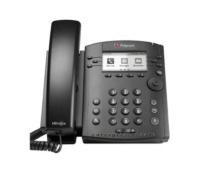 VVX 301 6-LINE DESKTOP PHONE WITH HD VOICE. COMPATIBLE PARTNER PLATFORMS: 20 POE SHIPS WITHOUT POWER SUPPLY. - Nordata
